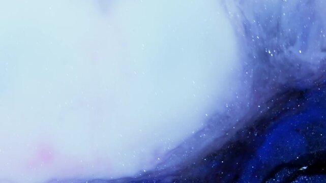 Soft White Blue Liquid Texture. 4K Minimal Abstract Background for Website, OLED Display and Premium Presentation, 2160p