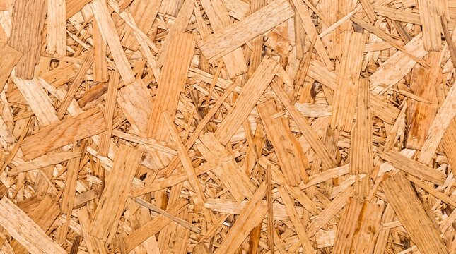 Close-up texture of pressed wood chipboard surface background with chipboard