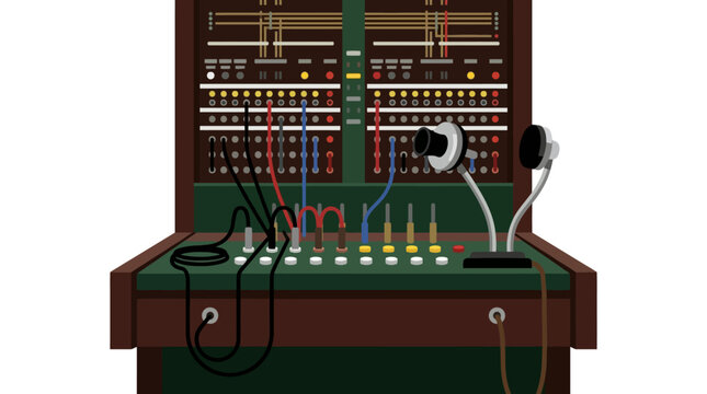 Emma m nutt day celebration with vintage manual switchboard