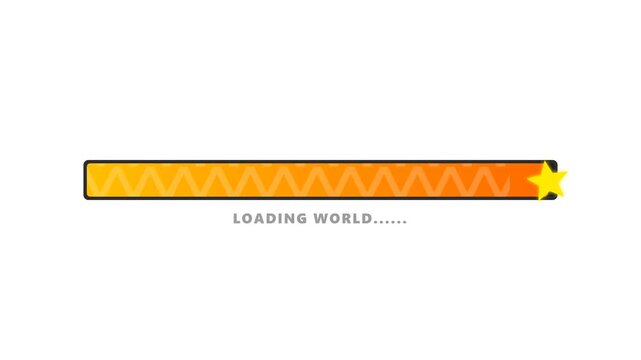 Colorful abstract arrow pointing forward on white background.