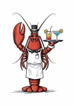 Crimson Crustacean's Cocktail Cavalcade