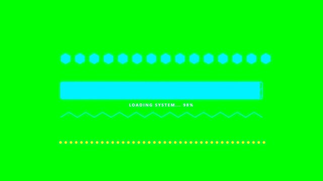 Minimalist green background with blue search bar design.