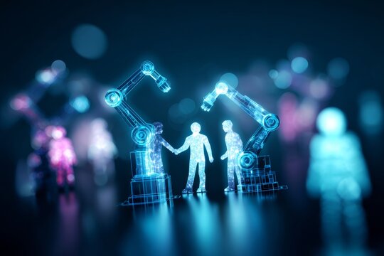 Next-gen automation: robotics and human workforce collaboration.