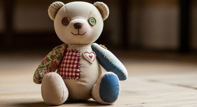 Stuffed bear toy