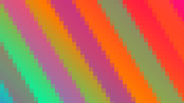 Colorful abstract geometric background with bright shapes
