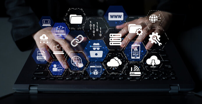 Software development with coding overlays, programming languages, developer tools, mobile app creation, and advanced programming for digital product development and software solutions. Entice