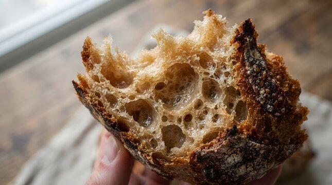 Hand-Torn Artisanal Bread