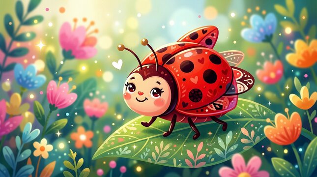ladybird on a flower