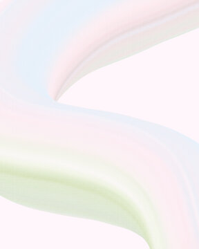 Green mix pink pastel abstract watercolor illustration high quality for wallpaper or background. watercolor splash and liquid wavy line