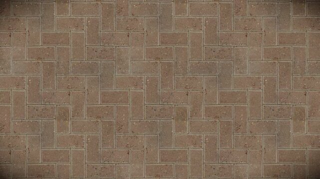 4K Abstract Paving Stones Pattern Background, Seamless Loop