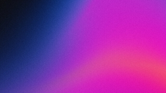 Vibrant magenta and blue gradient background with soft light haze and grainy texture