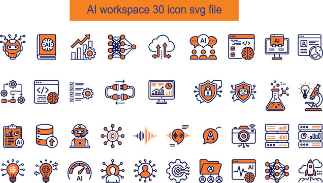 AI workspace Icone 30