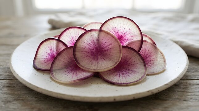 Thinly Sliced Radish Carpaccio