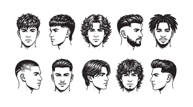 trendy american teenager haircut hairstyle