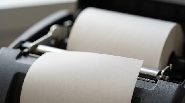 Alarm History Log Printout Curling Gently From a Bedside Device - Hospital Alarm History Log Documentation