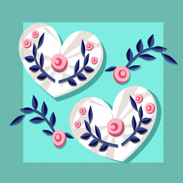 Cake Hearts