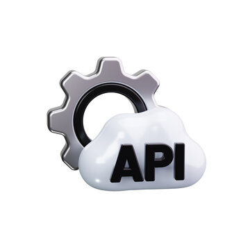 cloud 3d render icons