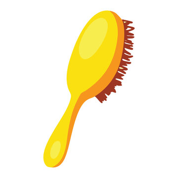 Hair Brush Illustration Icon