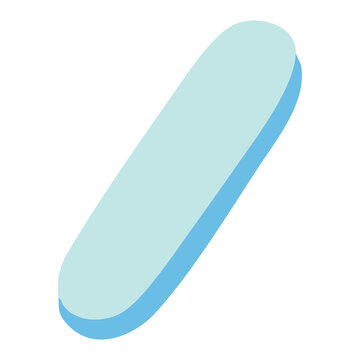 Nail Buffer Sponge Icon