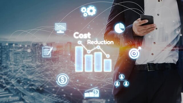 Cost reduction and cost saving through digital transformation, business cost optimization, operational cost reduction, financial savings, and resource efficiency strategies for business success. Muxer