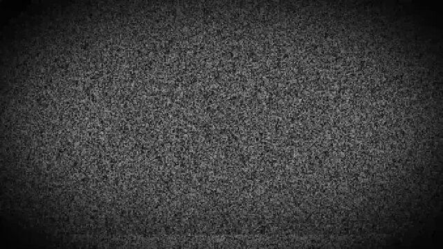 no signal old TV background. Television screen error. color bars technical problems, white noise. TV Distortion and Flickering Animation. Distorted TV Test Pattern Glitch, 4K