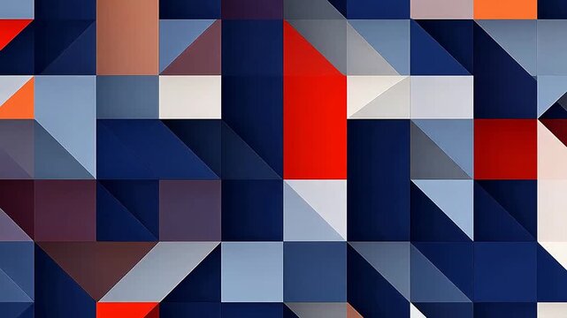 Digital retro minialistic geometric pattern graphics background