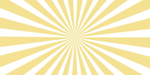 Fototapeta premium A vibrant yellow and white sunburst pattern radiating from the center, creating a sense of energy and optimism. Perfect for backgrounds, design elements.