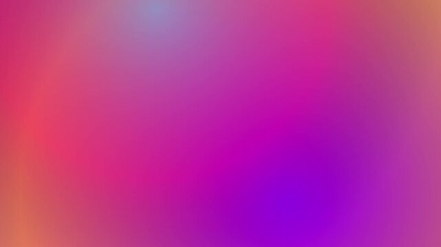 Abstract soft glowing purple pink and orange gradient motion