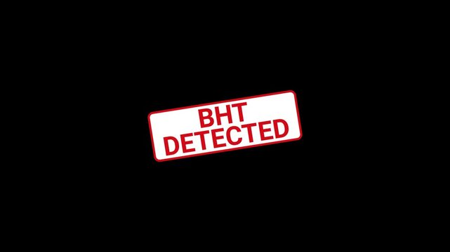 BHT Detected Stamp Animation