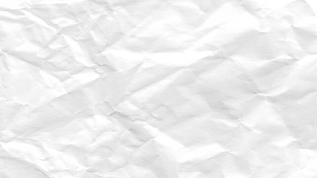 Subtle Stop-motion animation of a sheet of a white paper background, white watercolor paper stop motion animation background. 
White gray paper texture animated Background Loop 4K. 