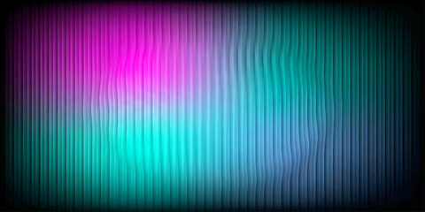 A vibrant backdrop features vertical lines in striking shades of magenta and teal, creating a modern, abstract graphic with a sense of depth and movement. © Nayem Visuals