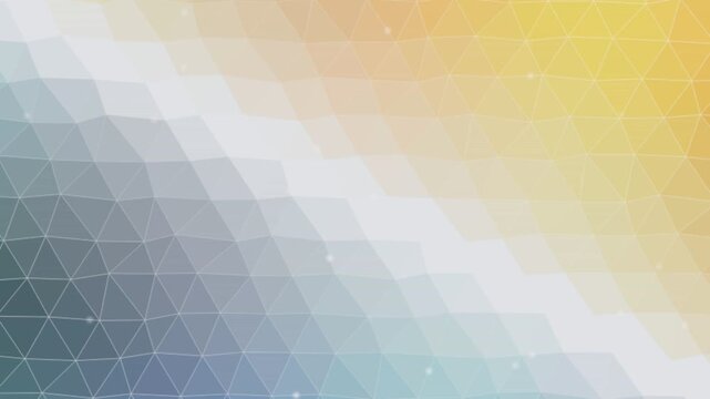 Prismatic Tessellation Geometric Triangular Grid Seamless Loop