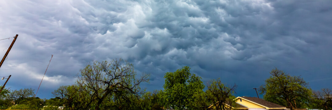Impacts of Climate Change. El Ni&ntilde;o, the environment, rising global temperatures. Pollution and devastating storms featuring tornadoes and strong winds. Uncontrolled weather. Web banner, copy space.
