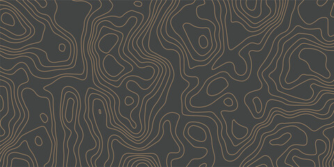 Abstract topographic contour map lines background design with topography abstract background geography elevation cartography navigation geometric © MD