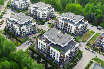 Fototapeta premium real estate, urban planning, sustainable living, residential development