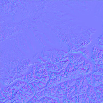 Normal Map Open GL, Realistic Terrain Texture Bump