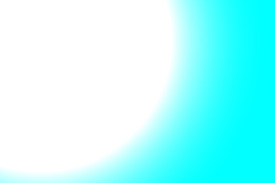 Smooth gradient background transitioning from light to turquoise