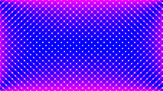 Geometric dots pattern with purple and blue gradient background