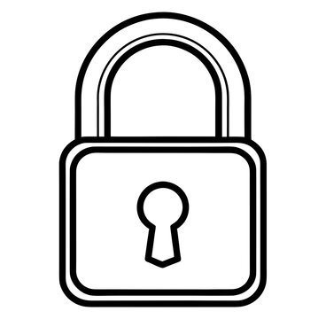 vector lock icon