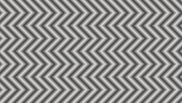 Monochrome chevron pattern with soft blurred gradient lines creating optical illusion background