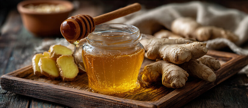 honey with ginger