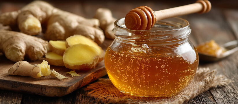honey with ginger