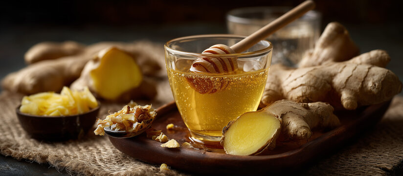 honey with ginger