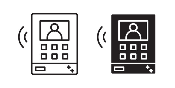 Intercom icon for website, apps and UI.