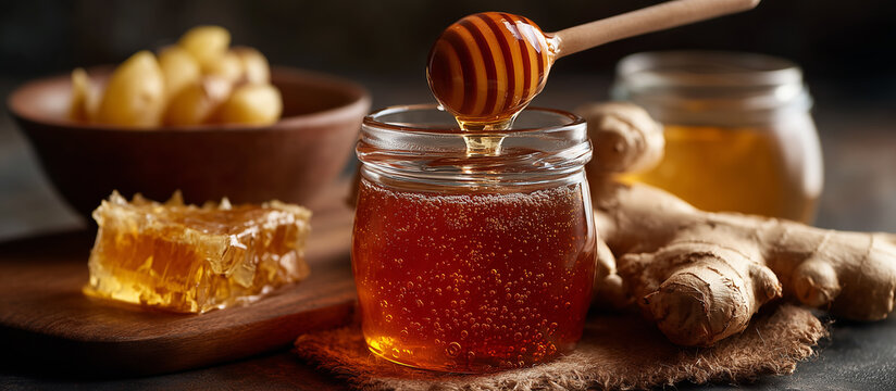 honey with ginger