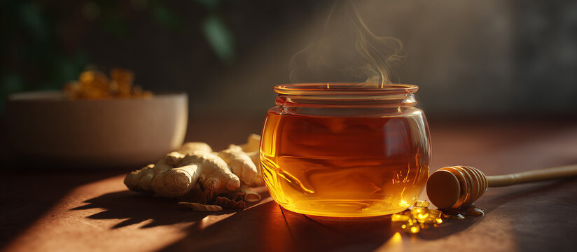 honey with ginger