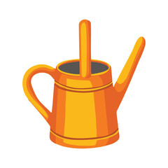 Watering Can Gardening Tool Illustration © nikagraphic