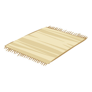 Minimalist Floor Rug Carpet Illustration