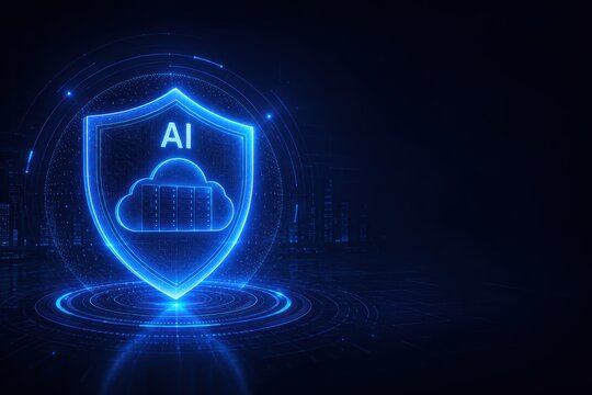 AI Shield Protecting Cloud Server in Premium Cybersecurity Environment