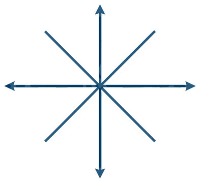 Mathematical cartesian coordinate system with perpendicular axes on a fine grid background minimalist geometry concept